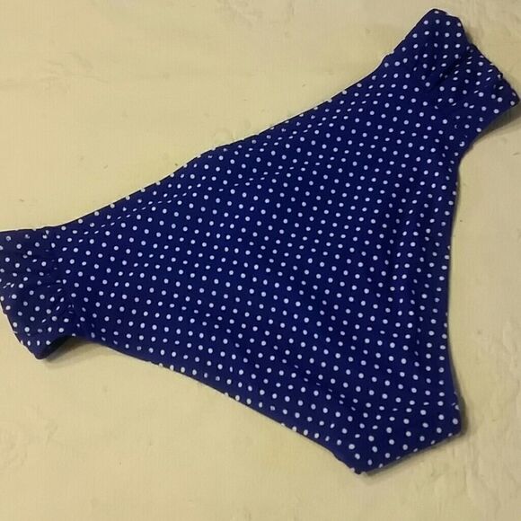 American Eagle Outfitters Bikini Bottom Swim Seperate Swimsuit Bottom Polka Dots - Picture 4 of 8